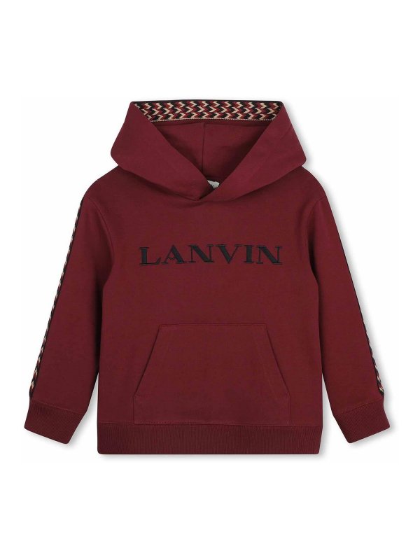 LANVIN: スウェット＆セーター - スウェットシャツ/セーター - ダークレッド