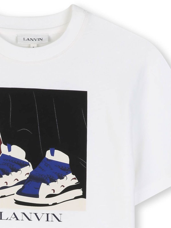 The Best Shops LANVIN: Camisetas - Camiseta - Blanco