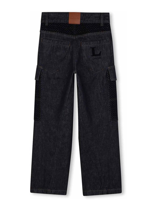 LANVIN: ストレートジーンズ online - ストレートジーンズ - ブルー