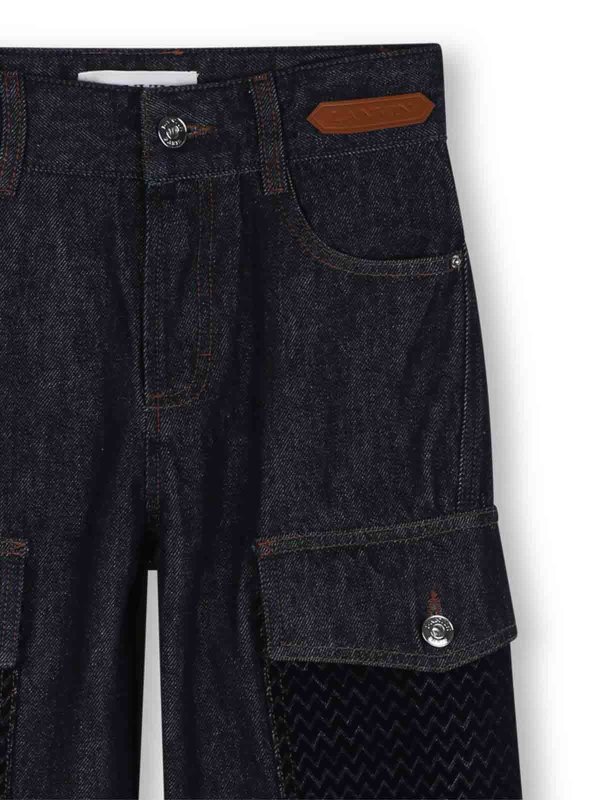 The Best Shops LANVIN: ストレートジーンズ - ストレートジーンズ - ブルー
