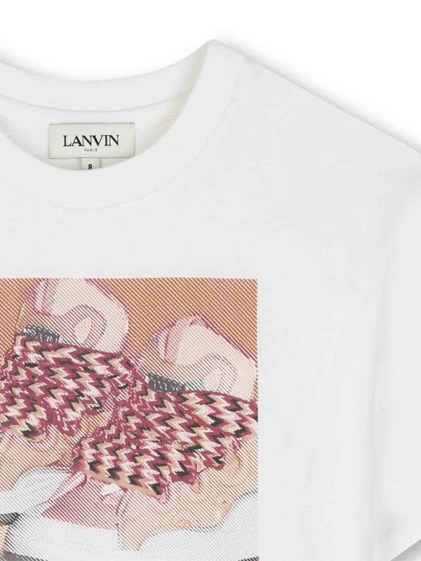 The Best Shops LANVIN: Camisetas - Camiseta - Blanco