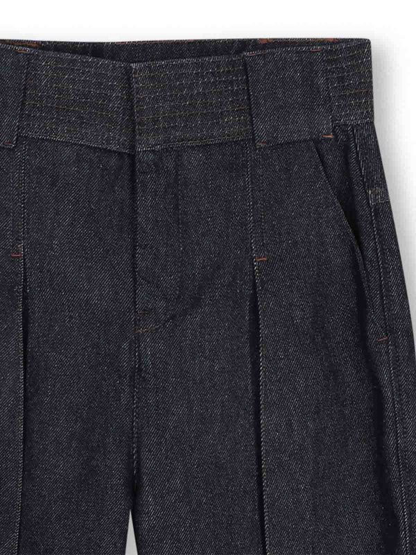 The Best Shops LANVIN: ストレートジーンズ - ストレートジーンズ - ブルー
