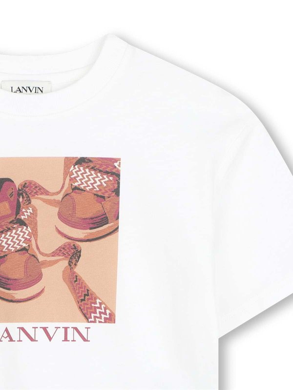 The Best Shops LANVIN: T-shirts - T-Shirt - Weiß