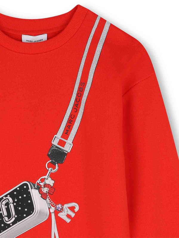 The Best Shops MARC JACOBS: ニーレングスドレス - 膝丈ドレス - 赤