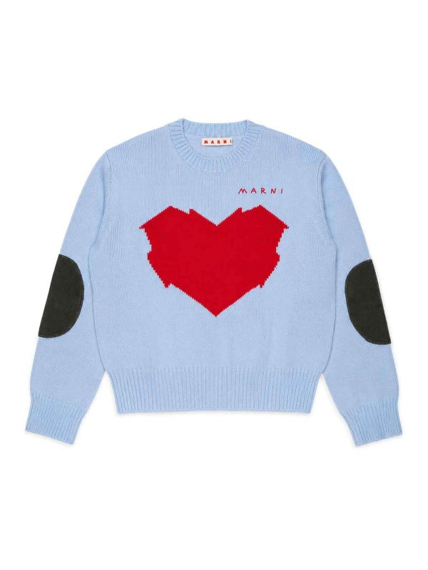 Marni: crew necks - Pullover with logo