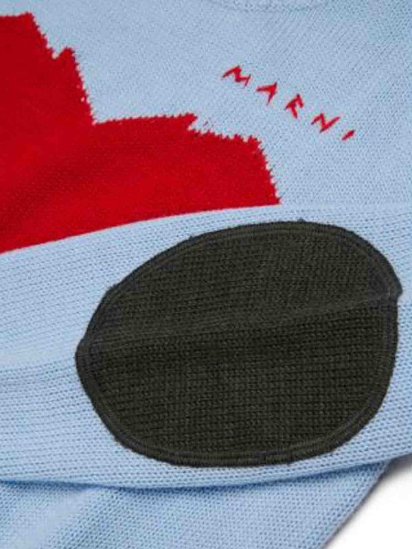 Pullover with logo shop online: Marni