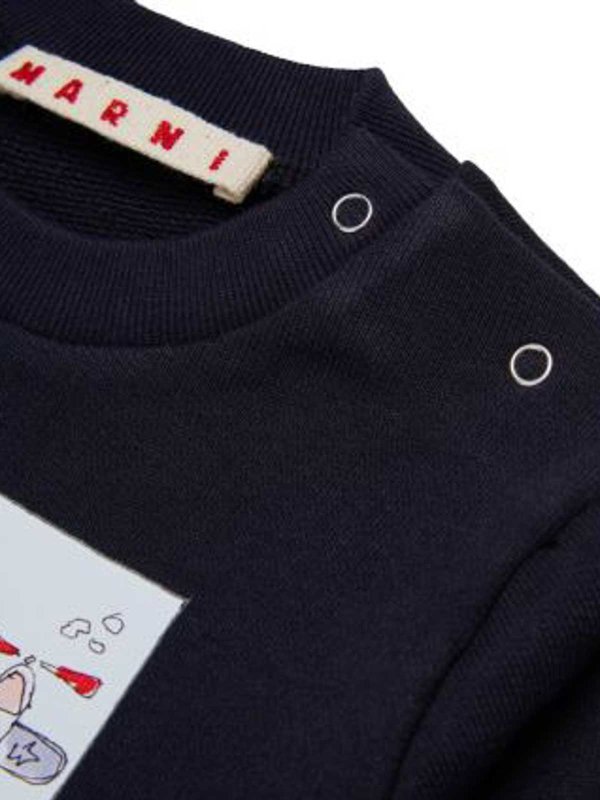 Sweatshirt - Blau shop online: Marni