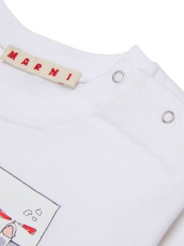 Camiseta - Blanco shop online: Marni