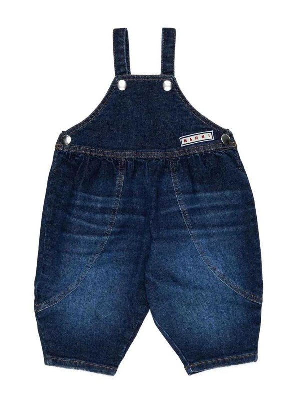 Marni: カジュアルトラウザー - カジュアルパンツ - ブルー