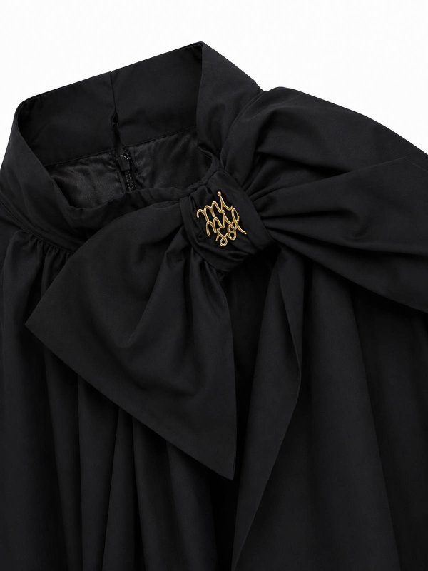 膝丈ドレス - 黒 shop online: MIMISOL