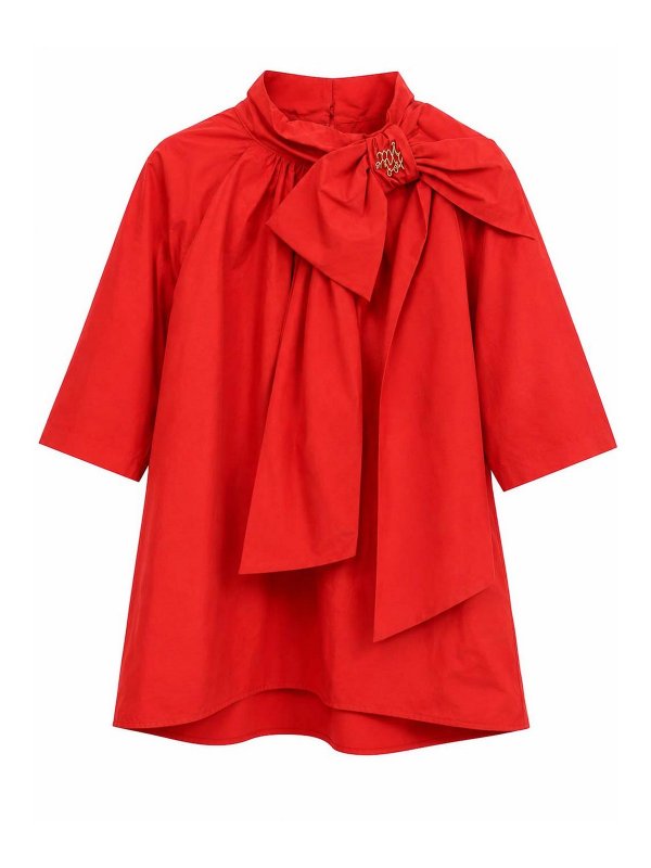 MIMISOL: abiti al ginocchio - Vestito  Con Fiocco