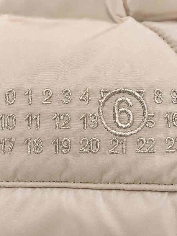 カジュアルジャケット - ベージュ shop online: MM6 MAISON MARGIELA