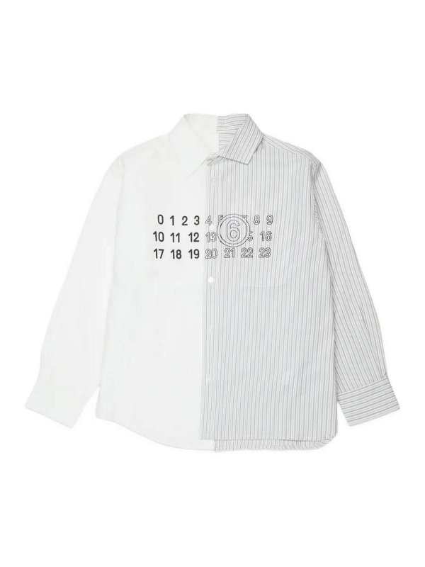 MM6 MAISON MARGIELA: シャツ - シャツ - 白