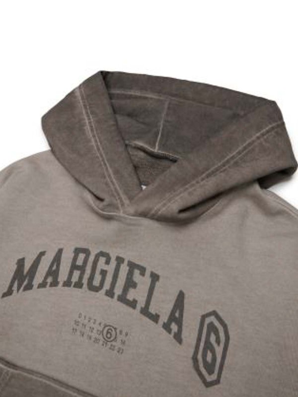 The Best Shops MM6 MAISON MARGIELA: スウェット＆セーター - スウェットシャツ/セーター - グレー