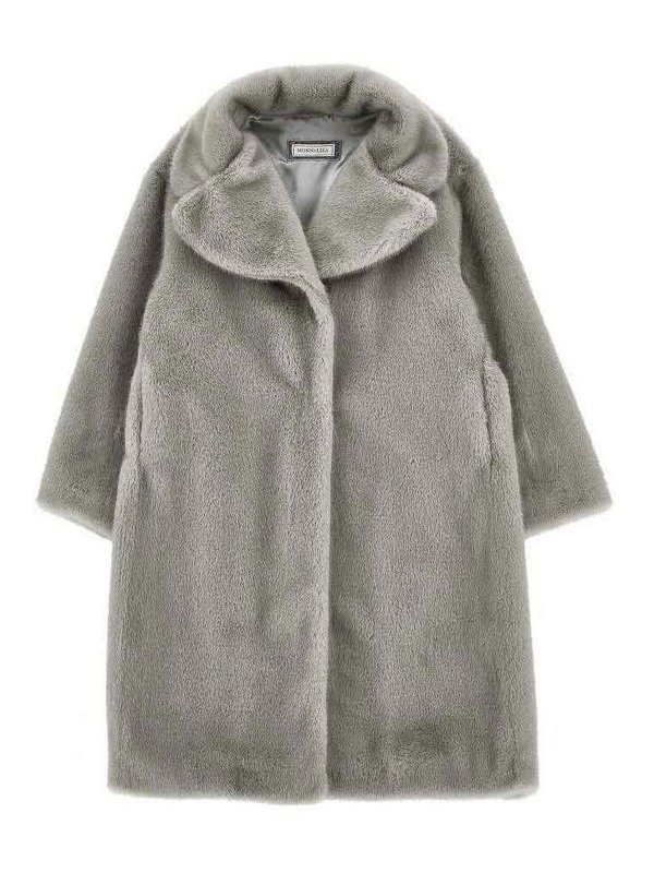 MONNALISA: Fur & Shearling Coats - Fur