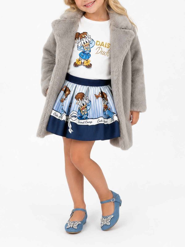 MONNALISA: Fur & Shearling Coats online - Fur