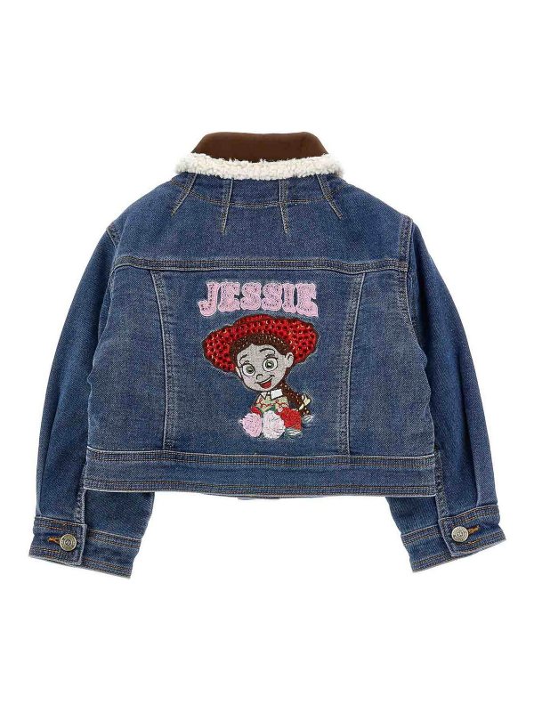 The Best Shops MONNALISA: デニムジャケット - デニムジャケット - ブルー