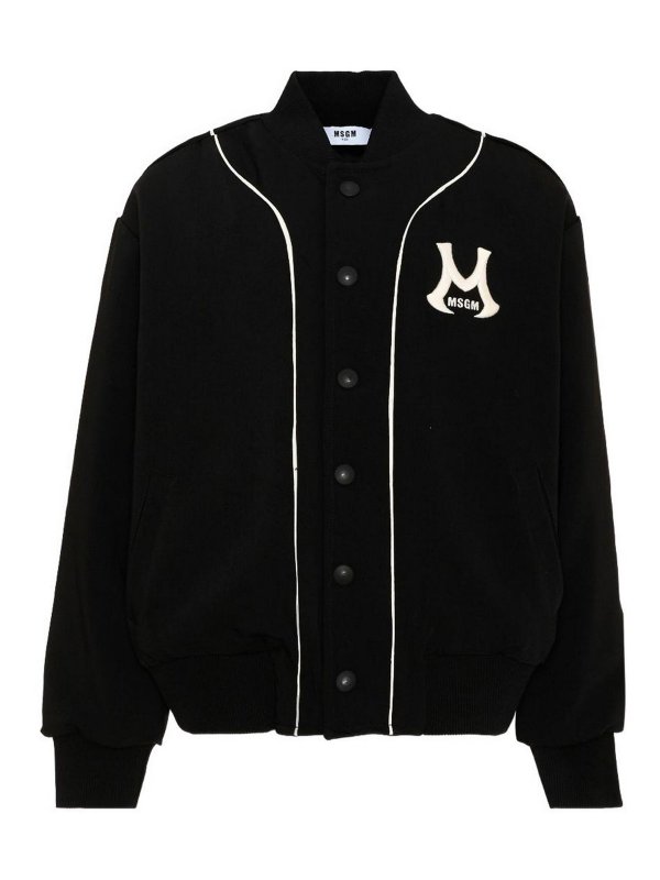 M.S.G.M. KIDS: casual jackets - Jacket With Logo