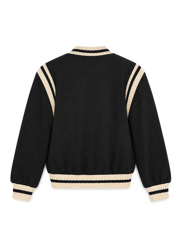 M.S.G.M. KIDS: bombers online - Bomber Jacket With Logo