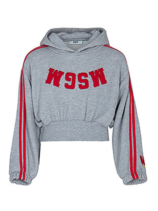 M.S.G.M. KIDS: Sudaderas y suéteres - Sudadera - Gris