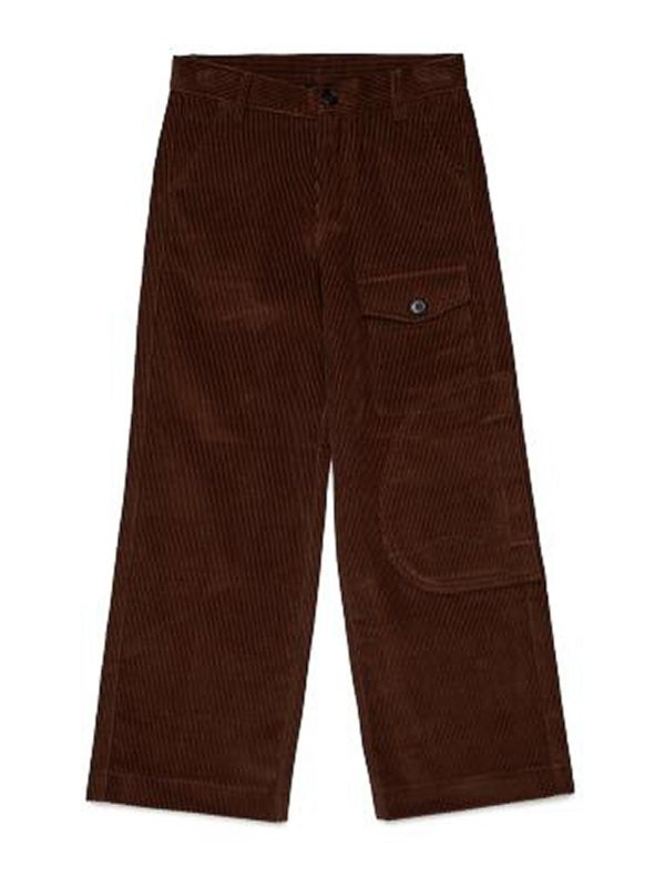 N°21: casual trousers - Ribbed trousers