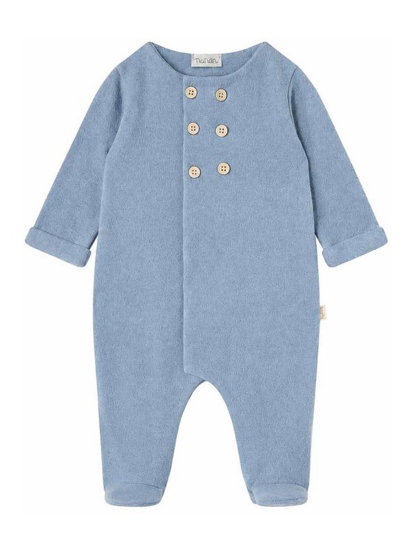 NANAN: Combinaison-pantalons - Combinaison - Bleu Clair
