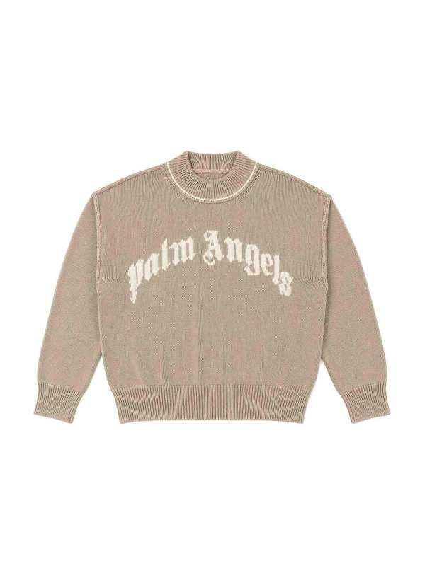 Palm Angels: crew necks - Pullover with logo