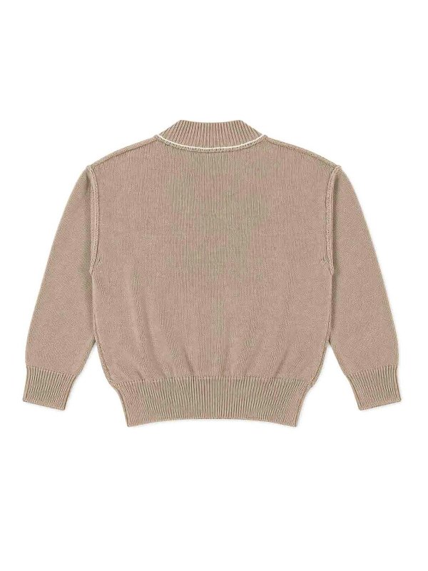 Palm Angels: crew necks online - Pullover with logo