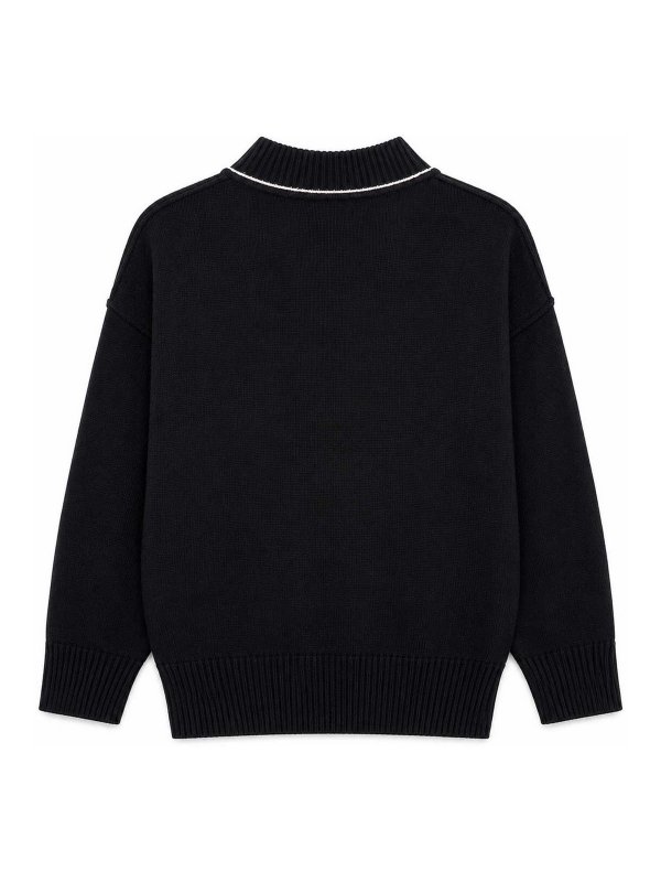 Palm Angels: crew necks online - Pullover with logo