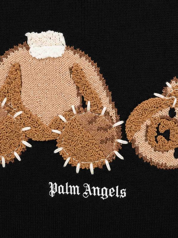 The Best Shops Palm Angels: crew necks - Pullover with logo