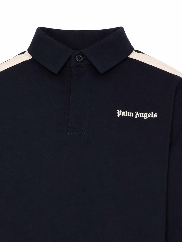 The Best Shops Palm Angels: ポロシャツ - ポロシャツ - ブルー