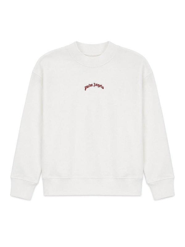 Palm Angels: スウェット＆セーター - スウェットシャツ/セーター - クリーム