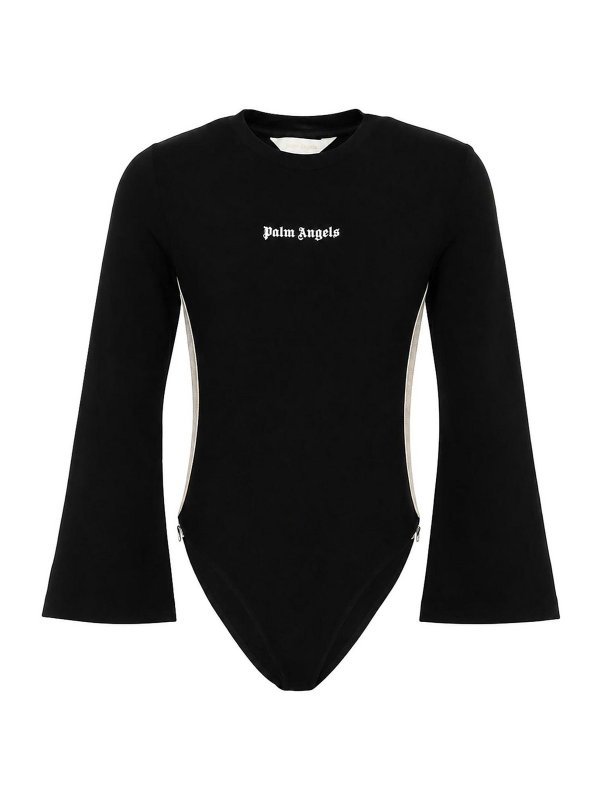 Palm Angels: トップス＆タンクトップ - トップ/タンクトップ - 黒