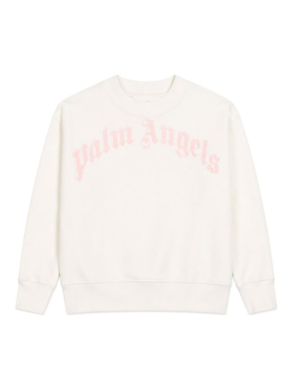Palm Angels: スウェット＆セーター - スウェットシャツ/セーター - クリーム