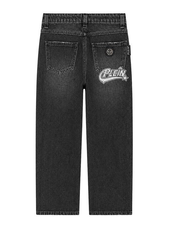 PHILIPP PLEIN: ストレートジーンズ online - ストレートジーンズ - 黒