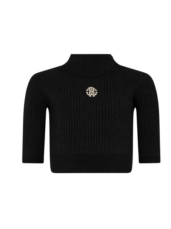 ROBERTO CAVALLI: crew necks - High Neck Pullover