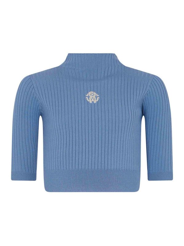 ROBERTO CAVALLI: crew necks - High Neck Pullover