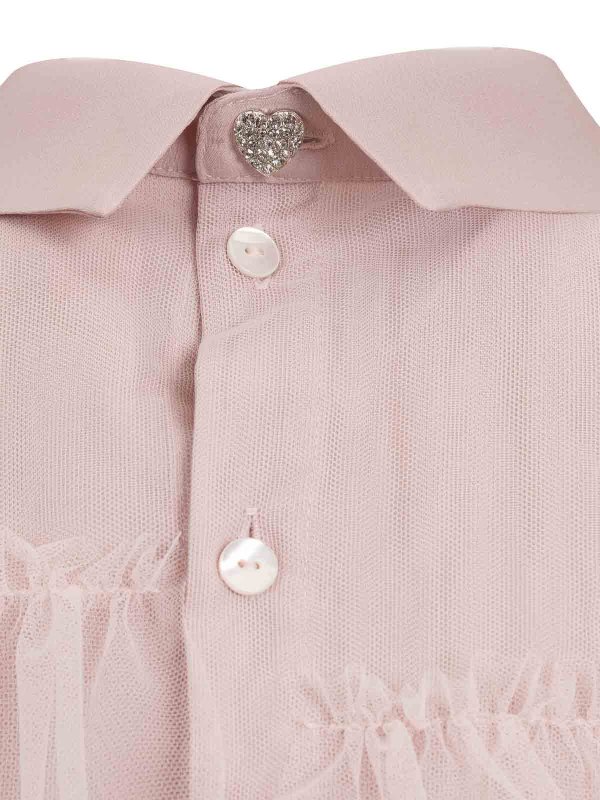 The Best Shops Simonetta: ニーレングスドレス - 膝丈ドレス - ヌードカラー