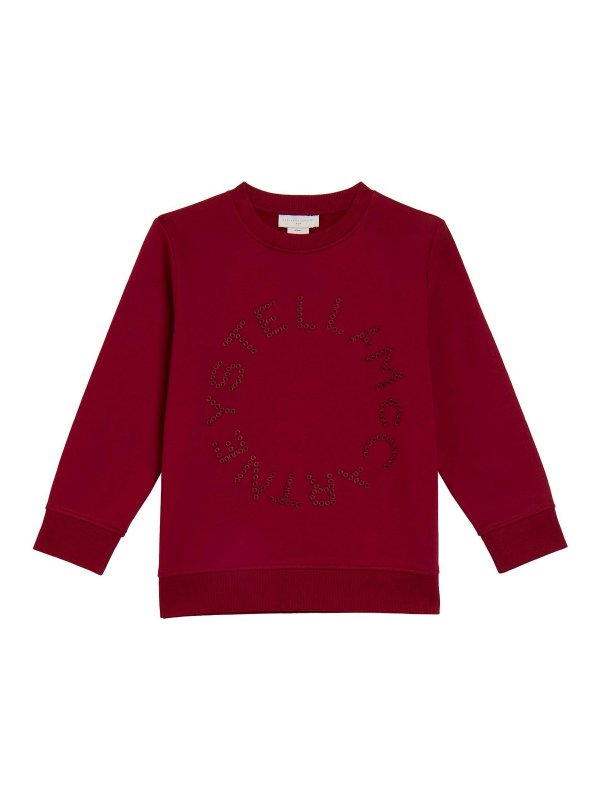 STELLA McCARTNEY: スウェット＆セーター - スウェットシャツ/セーター - ダークレッド