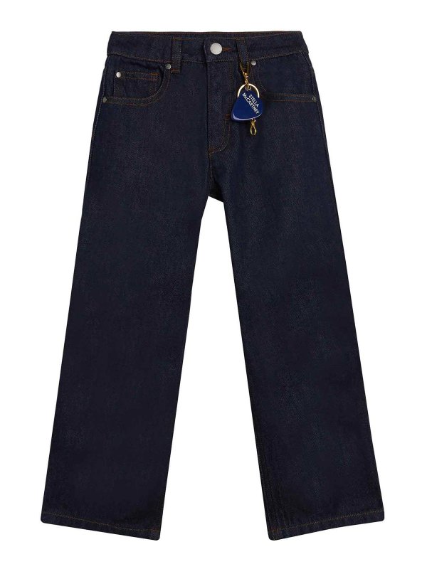 STELLA McCARTNEY: Jeans Rectos - Vaqueros Rectos - Azul