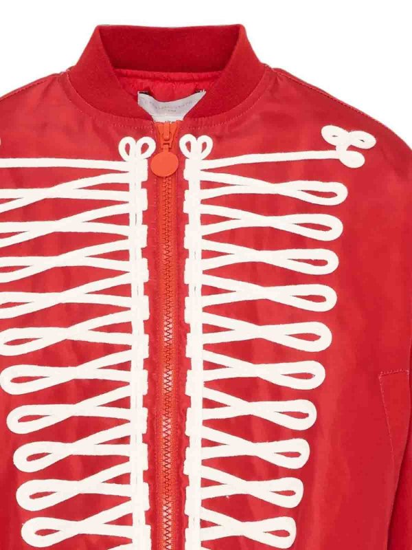 The Best Shops STELLA McCARTNEY: casual jackets - Jacket With Embroidery