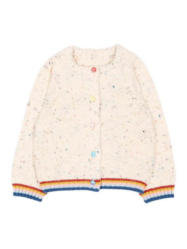 STELLA McCARTNEY: カーディガン - カーディガン - クリーム