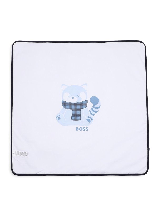 Hugo Boss: coperte e plaid online - Coperta Con Logo