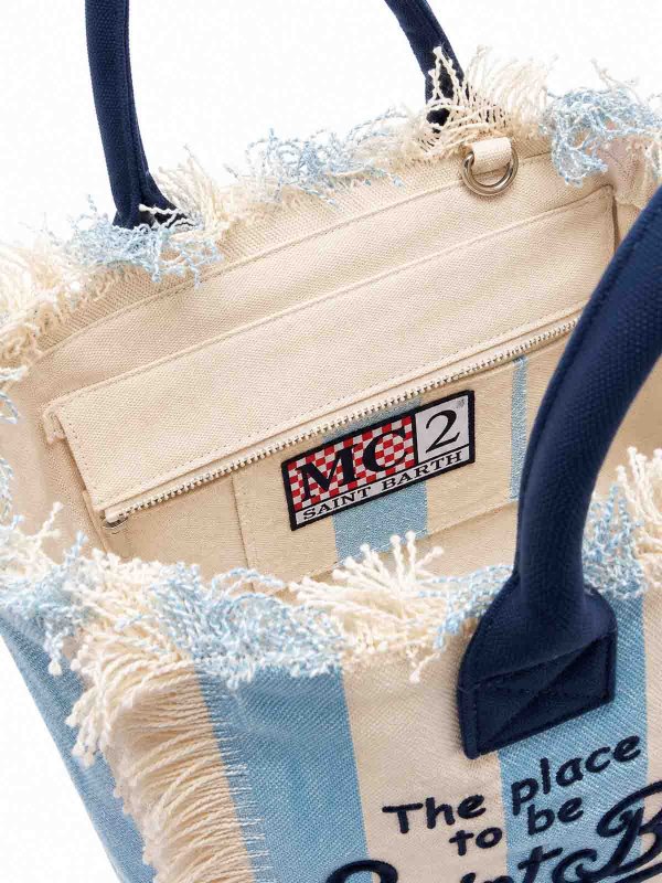 The Best Shops MC2 SAINT BARTH: ショルダーバッグ - ショルダーバッグ - ブルー