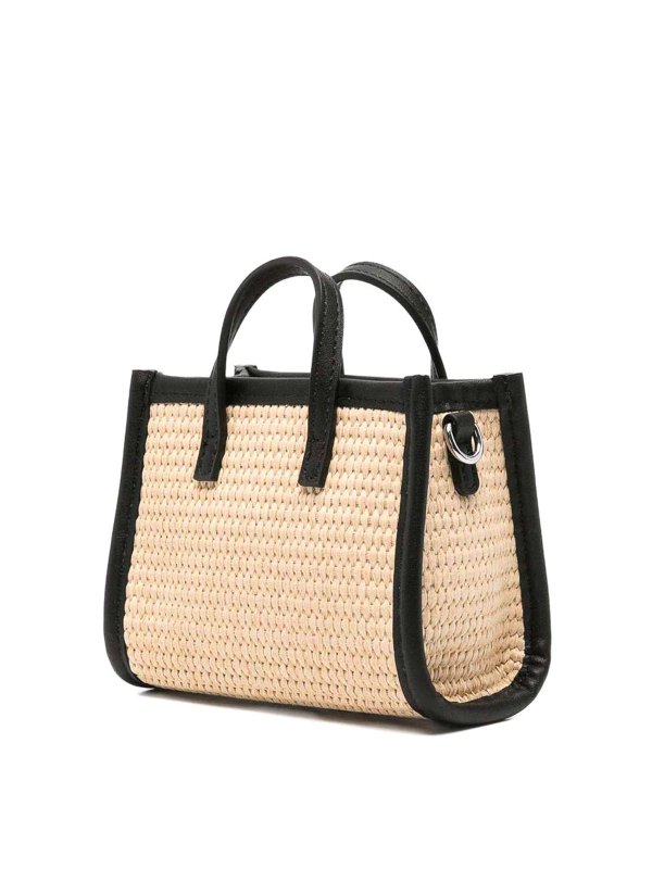 MC2 SAINT BARTH: cross body bags online - Micro Straw Bag