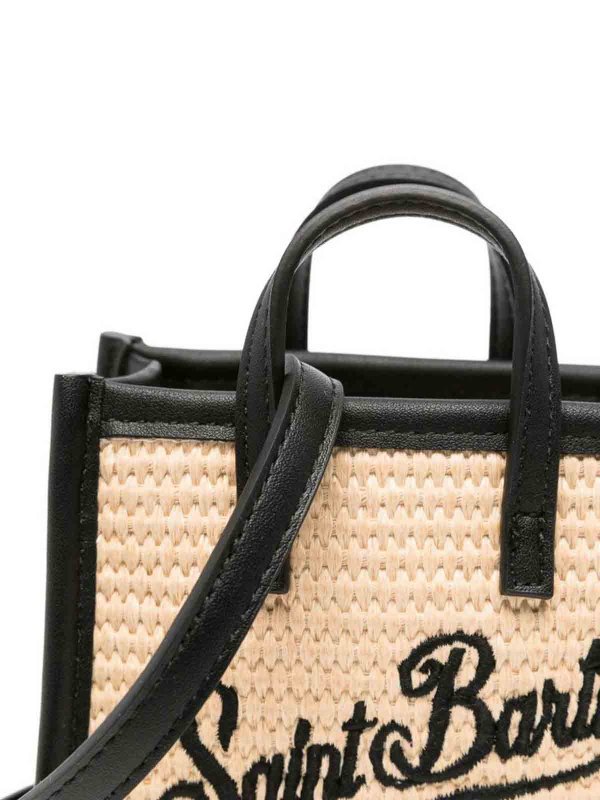 The Best Shops MC2 SAINT BARTH: cross body bags - Micro Straw Bag