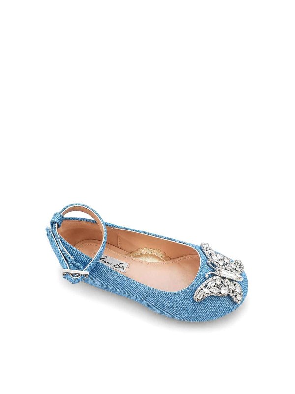 The Best Shops ARUNA SETH: フラットシューズ - フラットシューズ - ブルー