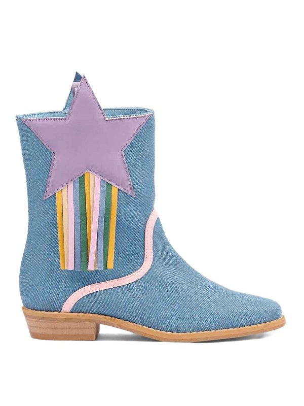 STELLA McCARTNEY: Bottes - Bottes - Bleu