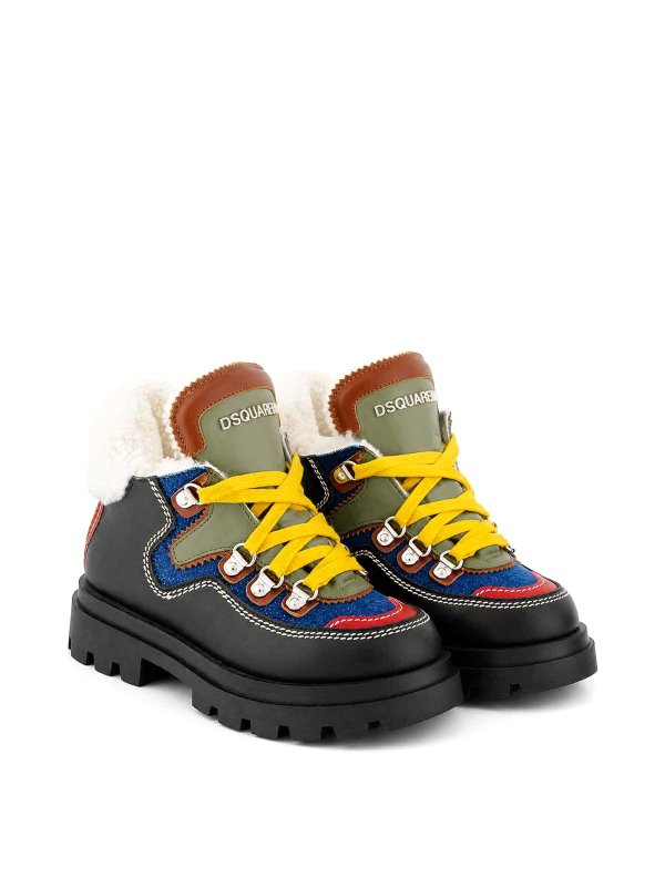 DSQUARED2: Chaussures de sport online - Baskets - Noir
