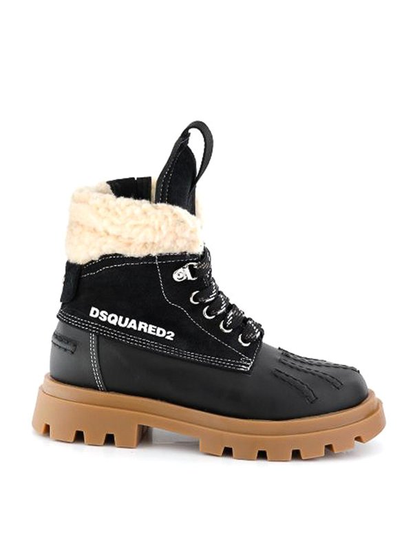 DSQUARED2: Bottes - Bottes - Noir
